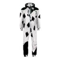 Poker Hands Straight Flush Spades Hooded Jumpsuit (Kids) View1