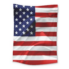 American Usa Flag Medium Tapestry by FunnyCow