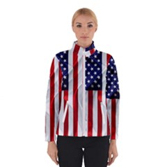 American Usa Flag Vertical Winterwear