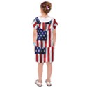 American Usa Flag Vertical Kids  Drop Waist Dress View2
