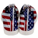 American Usa Flag Vertical Men s Mid-Top Canvas Sneakers View4