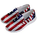 American Usa Flag Vertical Men s Lightweight Slip Ons View2