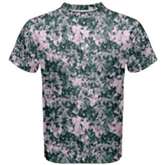 Floral Collage Pattern Men s Cotton Tee by dflcprints