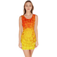 Abstract Explosion Blow Up Circle Bodycon Dress