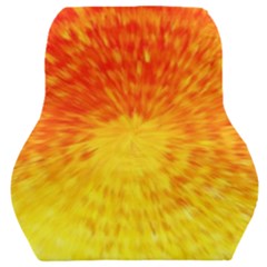 Abstract Explosion Blow Up Circle Car Seat Back Cushion  by Nexatart