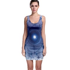Network Social Abstract Bodycon Dress