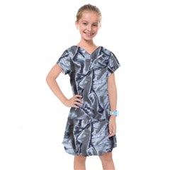 Pattern Abstract Desktop Fabric Kids  Drop Waist Dress