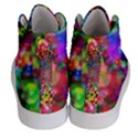 Background Color Pattern Structure Men s Hi-Top Skate Sneakers View4