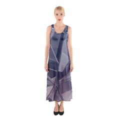 Abstract Background Abstract Minimal Sleeveless Maxi Dress by Nexatart
