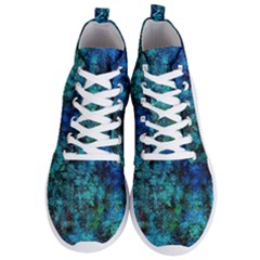 Color Abstract Background Textures Men s Lightweight High Top Sneakers