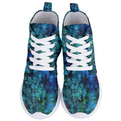 Color Abstract Background Textures Women s Lightweight High Top Sneakers