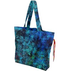 Color Abstract Background Textures Drawstring Tote Bag by Nexatart