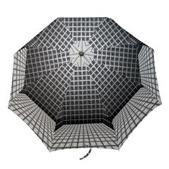 Space Glass Blocks Background Folding Umbrellas