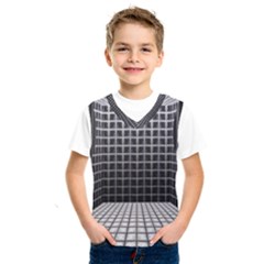 Space Glass Blocks Background Kids  Sportswear