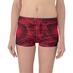 Abstract Scrawl Doodle Mess Reversible Boyleg Bikini Bottoms