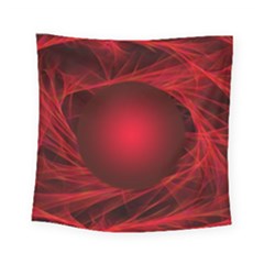 Abstract Scrawl Doodle Mess Square Tapestry (small)