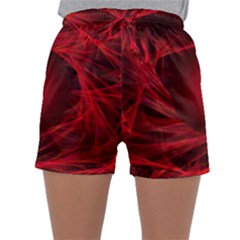 Abstract Scrawl Doodle Mess Sleepwear Shorts