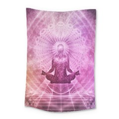 Meditation Spiritual Yoga Small Tapestry by Nexatart