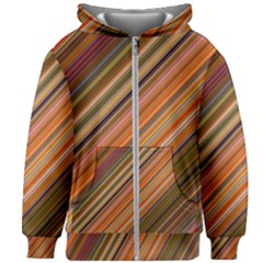 Background Texture Pattern Kids Zipper Hoodie Without Drawstring