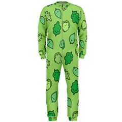 Funny Greens And Salad Onepiece Jumpsuit (men) 