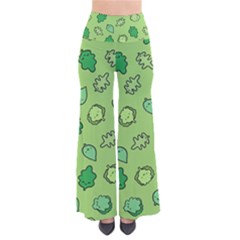 Funny Greens And Salad So Vintage Palazzo Pants by kostolom3000shop