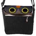 Sowa Owls Bird Wild Birds Pen Flap Messenger Bag (S) View1