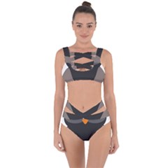 Sowa Owls Bird Wild Birds Pen Bandaged Up Bikini Set  by Sapixe