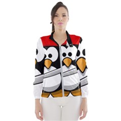 Penguin Pirate Tux Animal Bandana Windbreaker (women) by Sapixe