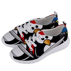 Penguin Pirate Tux Animal Bandana Women s Lightweight Sports Shoes by Sapixe