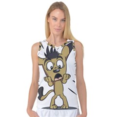 Animal Canine Cartoon Dog Pet Women s Basketball Tank Top