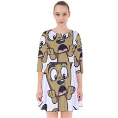 Animal Canine Cartoon Dog Pet Smock Dress