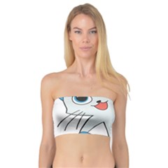 Animal Anthropomorphic Bandeau Top by Sapixe