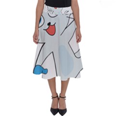 Animal Anthropomorphic Perfect Length Midi Skirt