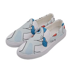 Animal Anthropomorphic Women s Canvas Slip Ons