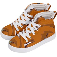 Squirrel Animal Pet Kid s Hi-top Skate Sneakers