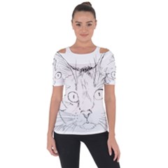 Cat Feline Animal Pet Short Sleeve Top by Sapixe