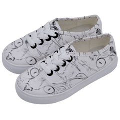 Cat Feline Animal Pet Kids  Classic Low Top Sneakers