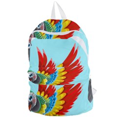 Parrot Animal Bird Wild Zoo Fauna Foldable Lightweight Backpack by Sapixe