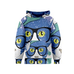 Drawing Cat Pet Feline Pencil Kids  Pullover Hoodie