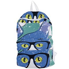 Drawing Cat Pet Feline Pencil Foldable Lightweight Backpack