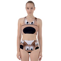 Doh Puppy Happy Pet Hound Animal Racer Back Bikini Set