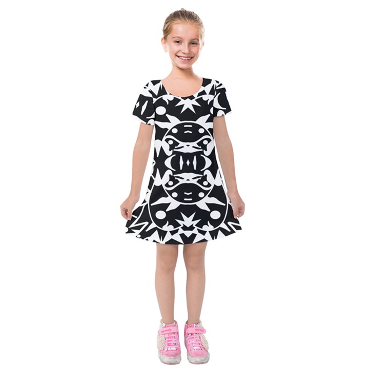 Pirate Society  Kids  Short Sleeve Velvet Dress