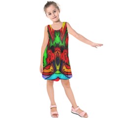 Faces Kids  Sleeveless Dress by MRTACPANS