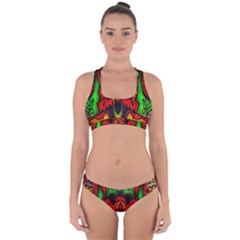 Faces Cross Back Hipster Bikini Set by MRTACPANS