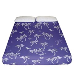 Tropical Pattern Fitted Sheet (california King Size) by Valentinaart