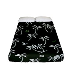 Tropical Pattern Fitted Sheet (full/ Double Size) by Valentinaart