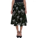 Tropical pattern Perfect Length Midi Skirt View1