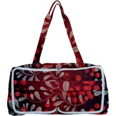 Beautiful Black And Red Florals  Multi Function Bag	 by flipstylezfashionsLLC