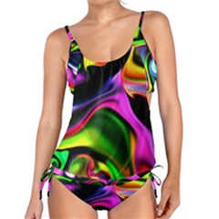 Colorful Smoke Explosion Tankini Set by flipstylezfashionsLLC