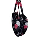 Elegant pink roses Giant Heart Shaped Tote View3